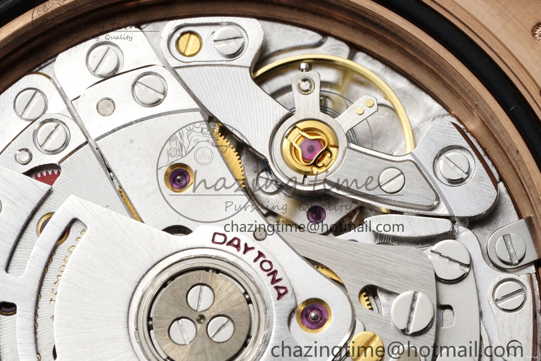 MiroTime 0309 Sporty Daytona 116505 QF 1:1 Best Edition RG Dial on RG Bracelet SA4130 V 1755